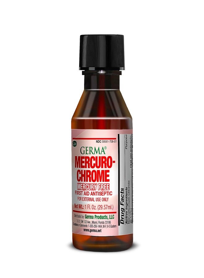 جيرما مطهر جيرما ميركوروكروم 1 أونصة، يمنع العدوى في الجروح والخدوش والحروق، الكمية: 3 - Image 3